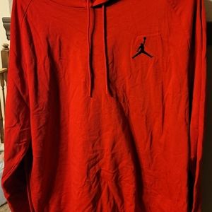 Jordan long sleeve tee hoodie